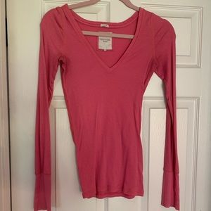 Gilly Hicks Pink Long Sleeve